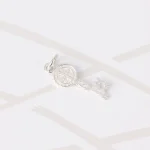 DIJE PLATA LLAVE SAN BENITO CHICA LISO