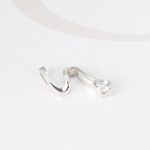 DIJE PLATA RAYO CON ZIRCONIA LISO