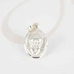 DIJE PLATA MEDALLA CHICA VIRGEN RELIEVE