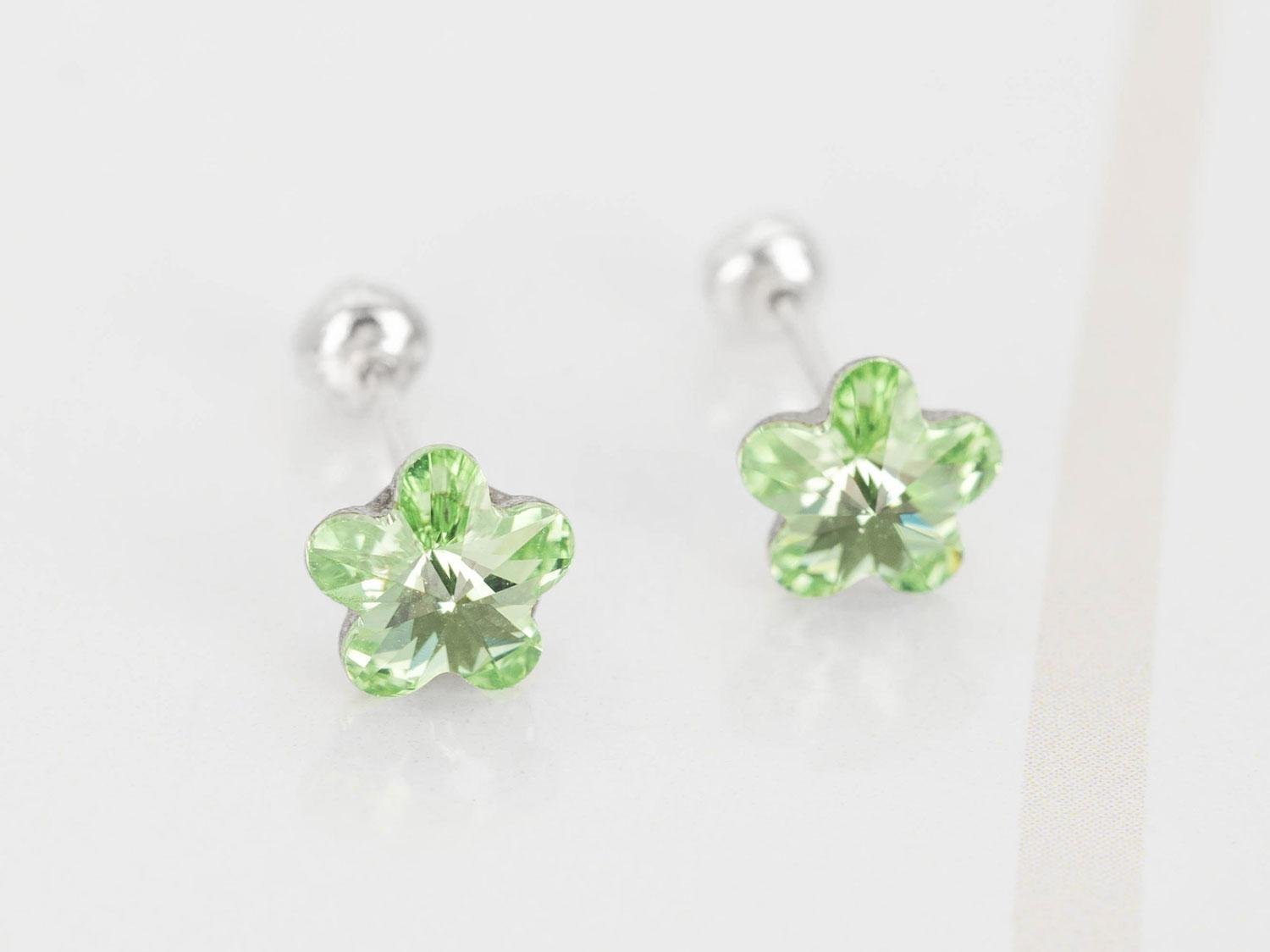DORMILONA PLATA FLOR MEDIANA ZIRCONIA
