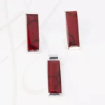 JUEGO PLATA RECTANGULO LARGO ESMALTADO