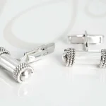 MANCUERNILLA PLATA MARTILLO TORSAL LISO