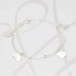 PULSERA CON DIJE PLATA HOSPITAL LASER