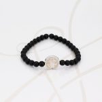 PULSERA SIN DIJE PLATA SAN BENITO BOLA