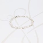 PULSERA SIN DIJE PLATA LOVE LISO