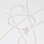 PULSERA SIN DIJE PLATA MISTERIO LISO