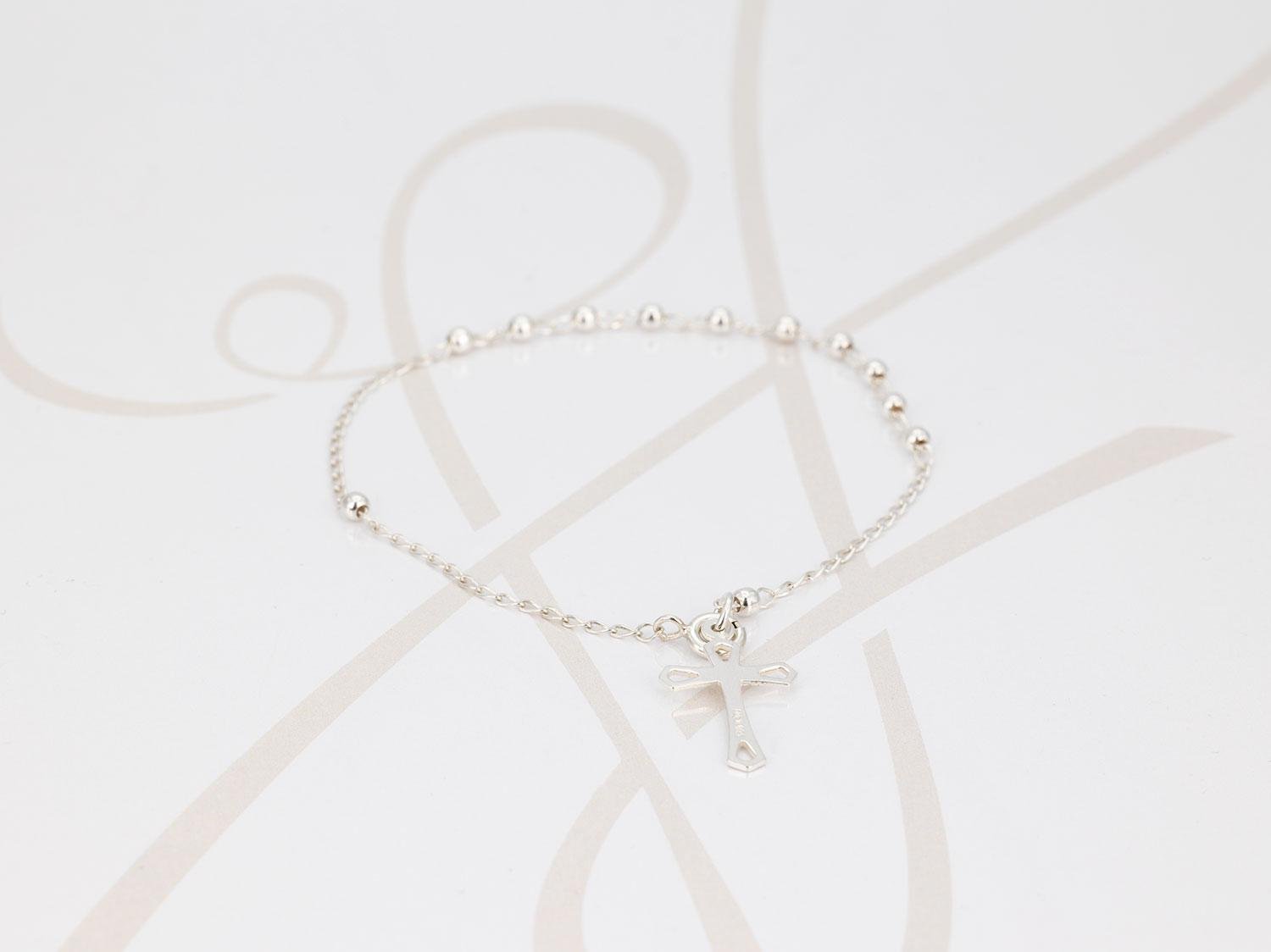 PULSERA SIN DIJE PLATA MISTERIO LISO