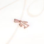 DIJE RECUBRIMIENTO DE ORO ROSA AVION LISO