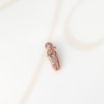 DIJE RECUBRIMIENTO DE ORO ROSA SAN JUDAS ZIRCONIA