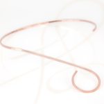 GARGANTILLA RECUBRIMIENTO DE ORO ROSA ESE LISO